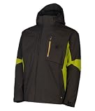  : Spyder Men's Evade Systems Jacket, Blackened/Acid, Small