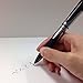Pentel Twist Multi-Pen Energel, Needle Ballpoint Pen Ink + 0.5mm Pencil, Black/Red (BLW5-B)