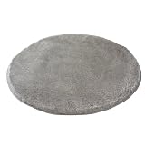 Kleine Wolke 5405189521 Badteppich Relax 100 cm rund grauvon "Kleine Wolke"