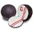 Bang Products LoJo Ball Mustang 70  Cream with Red Strips