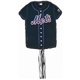 New York Mets Baseball - Shirt Shaped Pull-String Pinata
