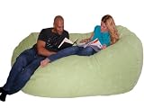 7.5-feet Xx-large Lime Cozy Sac Foof Bean Bag Chair Love Seat