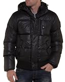 GANGSTER UNIT - Veste doudoune homme noire tendance et fashion
