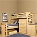 Graduate Series Extra Long Senior Crew Loft Finish: Natural