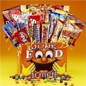 Junk Food Junkie Snack Food Gift Basket