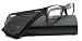 AUTHENTIC PRADA VPR19L VPR 19L 1AB-101 GLOSS BLACK ACETATE EYEGLASSES 52 MM