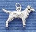 Animals Ch-1018 : Sterling Silver 3d Labrador Retriever Dog Charm