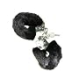 Black Fur Handcuffs