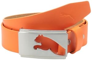 Puma Men's Highlight Fitted Belt, Orange, X-Large
