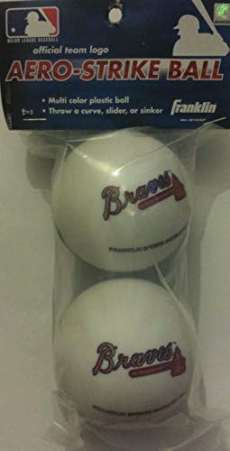 Atlanta Braves 2pk Aero-Strike Wiffle Balls