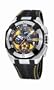 Festina Men's F16350/4 Grande Tour Stainless Steel Case Water Resistant Sport Strap Carbon Fiber Dial Watch
