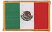 Mexico iron-on embroidered patch