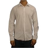 Mens Kenneth Cole New York white button up long sleeve dress shirt. 100% authentic designer shirt with a classic fit and impeccable style. Great brand name top with high quality light weight cotton which is great for both formal and casual occasions.