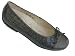 Waldläufer, 472015-284-371, Hestia, Damen,Ballerina, bronce, Leder, Weite H, auch für lose Einlagen