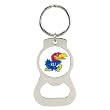 University Of Kansas Bottle Opener Keychain