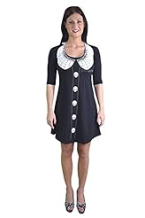 General Print Above the Knee Stretchy Cotton/Nylon Tunic/Mini Dress 