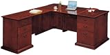 Office Furniture DMI - Right Executive L-Shaped Desk - Executive Office Furniture / Home Office Furniture - 7302-47