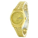 Ladies, Seiko, 5 Series, Gold Tone Dial, All Gold Tone Stain SUAE34K by Seiko