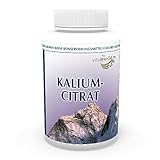 Vita World Potassium Citrate 600Mg 120 Capsules Made in Germany