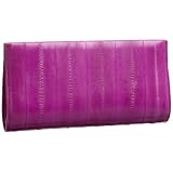 Latico Eelskin Interior Framed Clutch