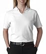 UltraClub Ladies' Egyptian Pima Solid Polo