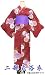 二部式浴衣/セパレート浴衣【菊】 全4色　赤/紺/黒/青でAmazonアフィリエイトツール