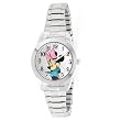 Disney Women's MCK626 Minnie Mouse Silver-Tone Expansion Band Watch