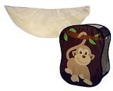 Starting Small Monkey 2-Piece Organizer Set - Brown/Tan