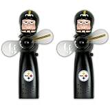 SC Sports Pittsburgh Steelers Team Fan Set of 2