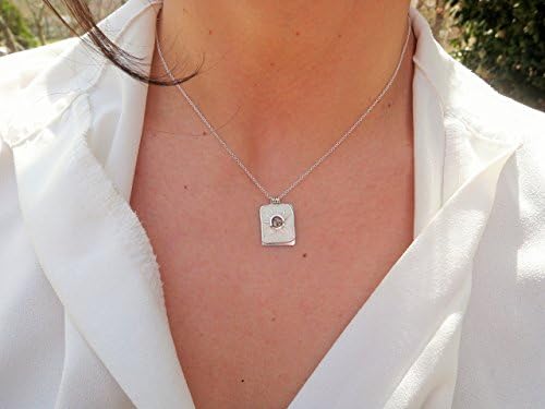 Women's Jewelry, .925 Sterling Silver Necklace. Enamel Pendant "Sun" - MMS Artisan Designs