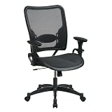 Deluxe Air Grid Back And Air Grid Seat Managers Chair With Adjustable Padded Arms and... by Office Star