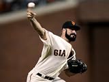 Texas Rangers v San Francisco Giants, Game 1: Brian Wilson Photographic Poster Print by Ezra Shaw, 12x16