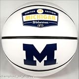 MICHIGAN WOLVERINES RAWLINGS AUTOGRAPH BASKETBALL