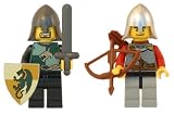Knight and Archer Warriors - LEGO Kingdoms Castle Minifigures