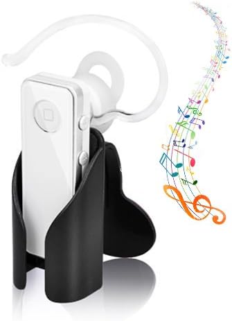 New 4GS Bluetooth Headset with Multi-Point Connectivity, Noise Reduction Echo Cancellation, Audio Streaming for all iPhone 5 5s 5c 4 4s 3G 3Gs and iPad. Package also includes wall and car charger