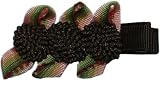 Posies Accessories Pom Poms Hair Clippie Brown