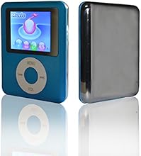 iMusicoo 16GB MP4 player Big and Clear Sound MP3 Music Player with FM Radio, Video and Voice Recorder-Blue