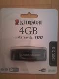Kingston 4gb Capless Data Traveler USB2.0 drive in retail packaging