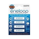 Sanyo eneloop AAA Micro Batterien (4er Pack)