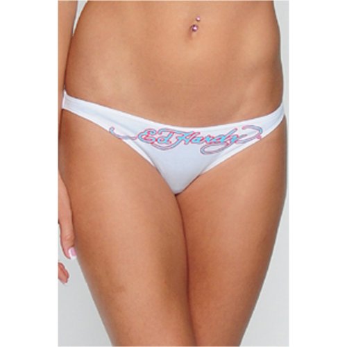 Ed Hardy White Bikini Panty