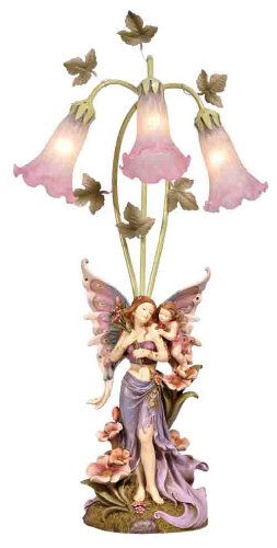 orchid fairy table lamp