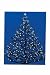 Boston International Metropolitan Museum of Art Boxed Holiday Cards, Glitter Christmas Tree, 15 Cards, Box