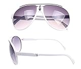 Nice Days（ナイス　ディズ）　ファッションベビーサングラス　蛤蟆镜　紫外線防ぎ (ホワイト)