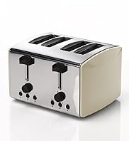 M&S 4 Slice Stainless Steel Toaster