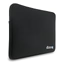 qSleeve Neoprene Notebooktasche bis 33 cm (13 Zoll) schwarz