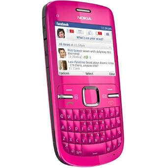 NOKIA C3 (PINK) / BRAND NEW ORIGINAL UNLOCKED INTERNATIONAL Q