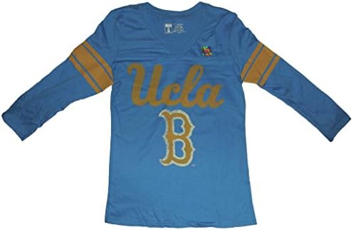 UCLA Bruins Women's 3/4 Long Sleeve Jersey Tee (Large)
