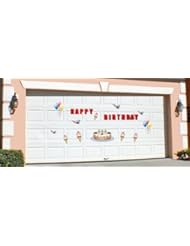 Toy: Fun Stixs Garage Art UB0212 Birthday Magnetic Door Decorations - Fun Stixs Garage Art