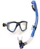 Body Glove Scuba Diving Snorkeling Purge Mask and Dry Snorkel Set