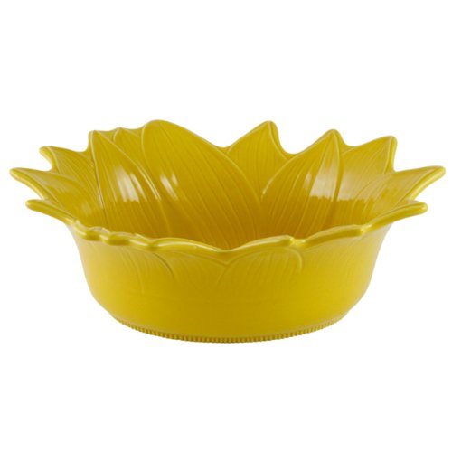 Appolia Provencial Sunflower Baker/Serving 4-Quart Bowl, Pineapple Yellow